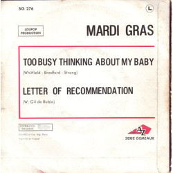 Too Busy Thinking 'Bout My Baby