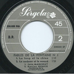 Fables De La Fontaine N°1