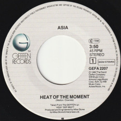 Heat Of The Moment