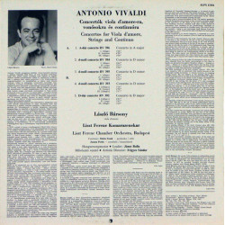 Concertos For Viola D'Amore And Strings