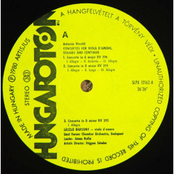 Concertos For Viola D'Amore And Strings