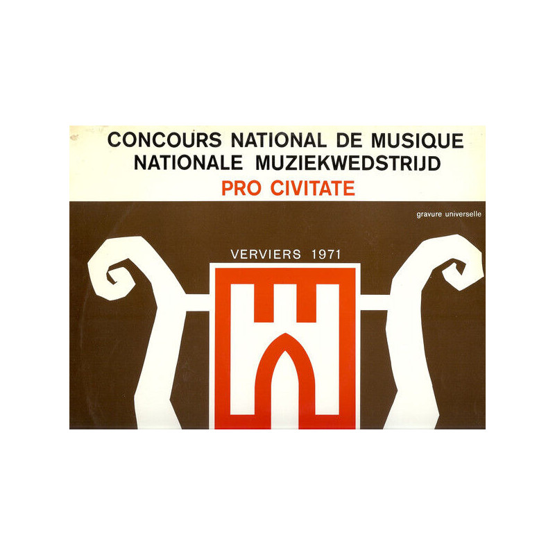 Concours national de musique - nationale muziekwedstrijd PRO...