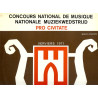 Concours national de musique - nationale muziekwedstrijd PRO...