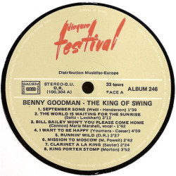 The King Of Swing (1958-1967 Era)