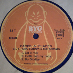 Faces And Places Vol. 1