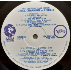 Lorelei: A Musical Comedy (The Original Cast Album)