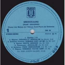 Gregoriaanse / Grégorienne Anthologie