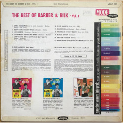 The Best Of Barber And Bilk Volume One