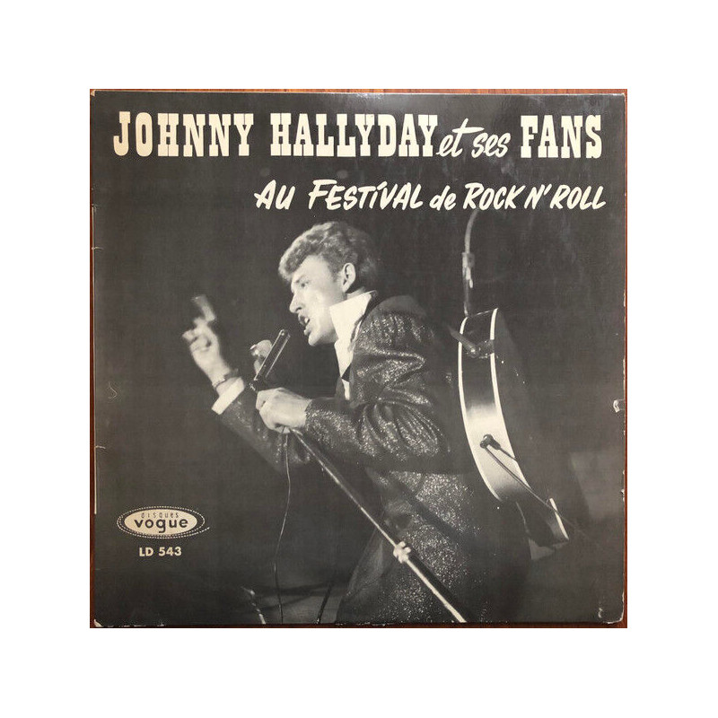 Johnny Hallyday Et Ses "Fans" Au Festival De Rock'N Roll