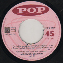 "Swingin' And Dancing Tenderly" Vol. 2