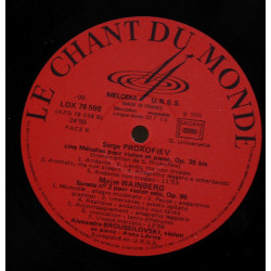 Vivaldi Roussel Prokofiev Wainberg