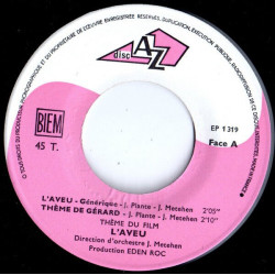 L'aveu (Thème Du Film )