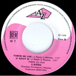 L'aveu (Thème Du Film )