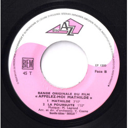 Appelez-Moi Mathilde (Bande Originale Du Film)