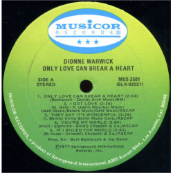 Only Love Can Break A Heart