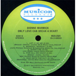 Only Love Can Break A Heart