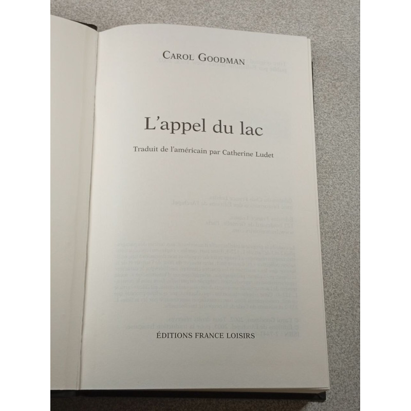 L'appel du lac