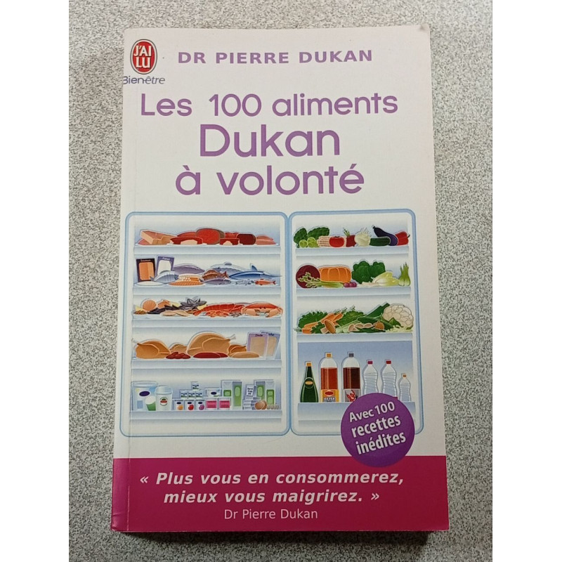 Les 100 aliments Dukan à volonté