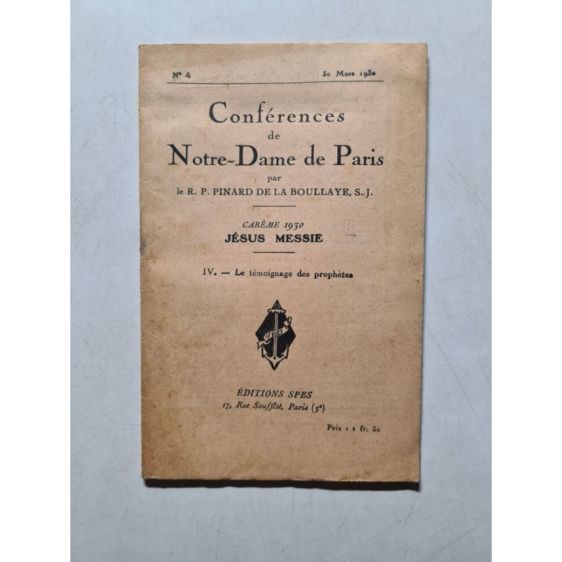 Conférences de Notre-Dame de Paris nº 1030