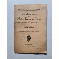 Conférences de Notre-Dame de Paris nº 5 - 1930