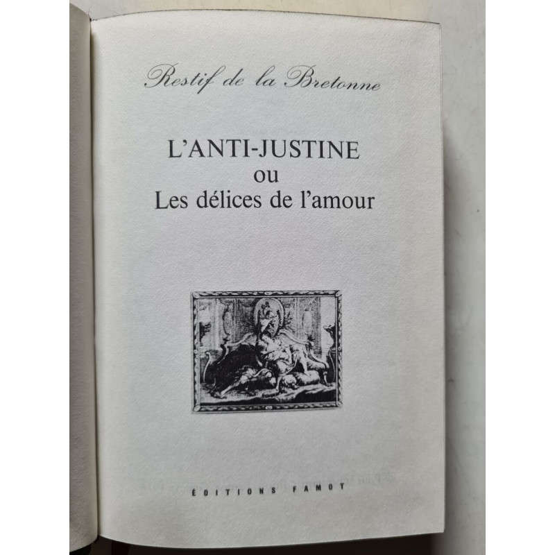 L'Anti-Justine ou Les délices de l'amour