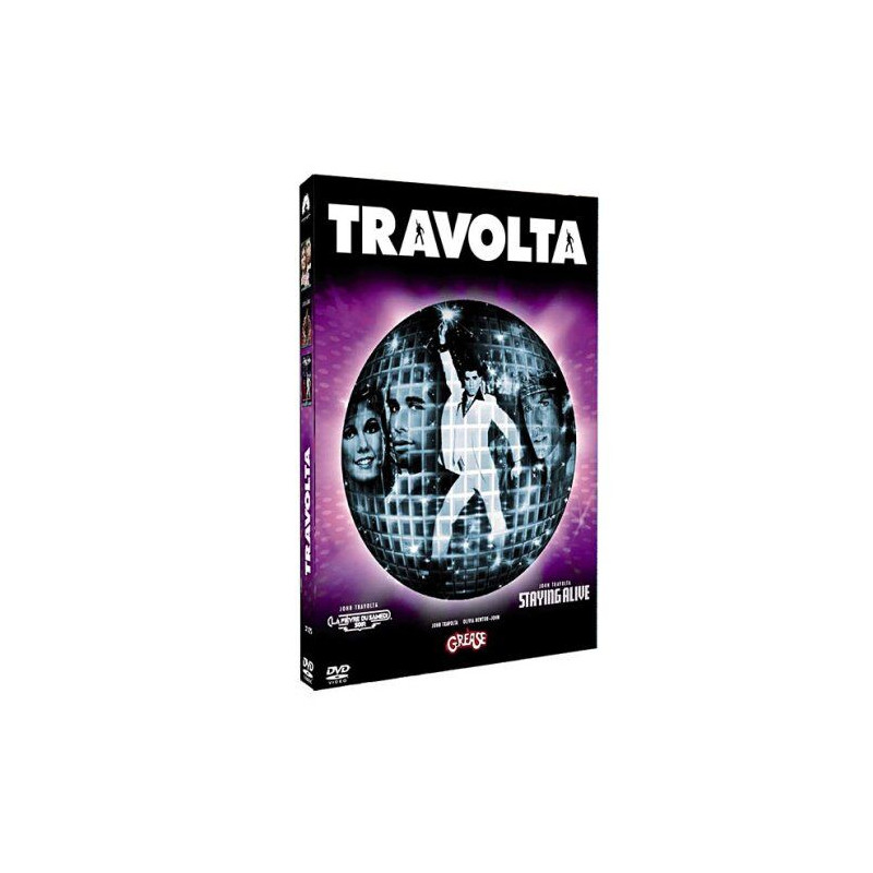 Coffret John Travolta 3 DVD : Grease / Staying alive / La fièvre...