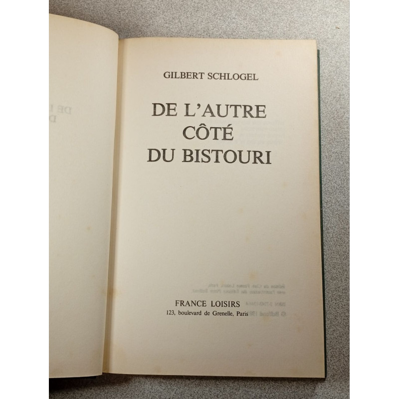 De l'autre côté du bistouri