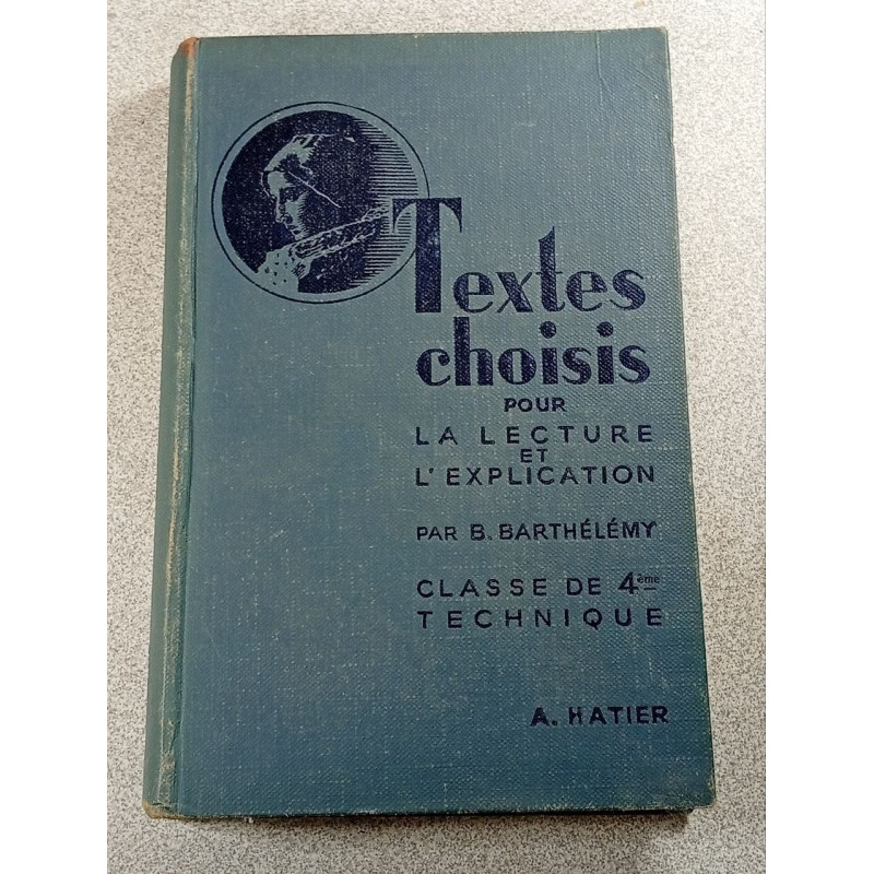 Textes choisis - classe de 4eme technique