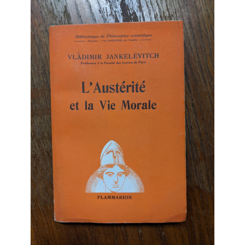 L'Austérité et la Vie Morale