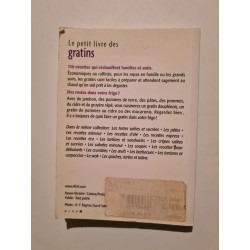 Le petit livre des gratins