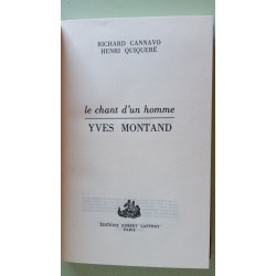 Le chant d'un homme yves montand