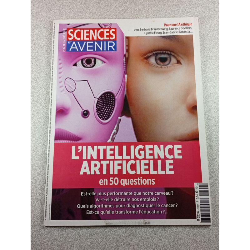 Sciences et Avenir hors série n°199H L'Intelligence Artificielle...