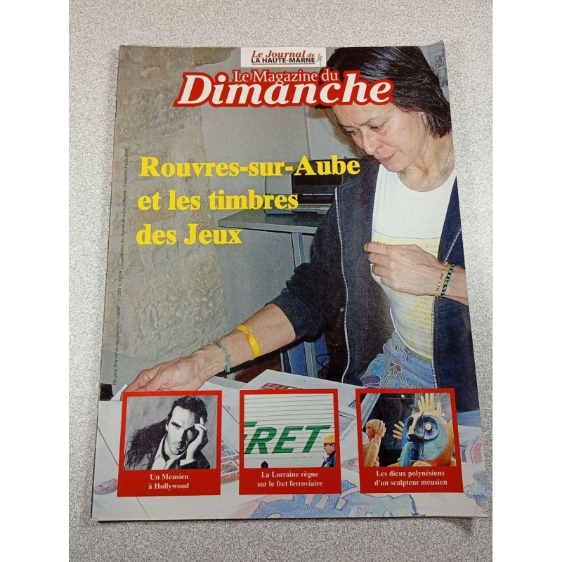 Le Magazine du Dimanche - Rouvres-sur-Aube et les timbres des Jeux