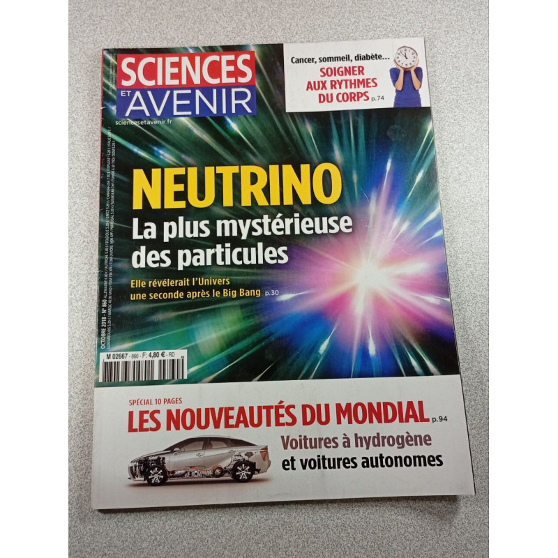 Sciences et Avenir n°860 Neutrino. La plus mystérieuse des particules