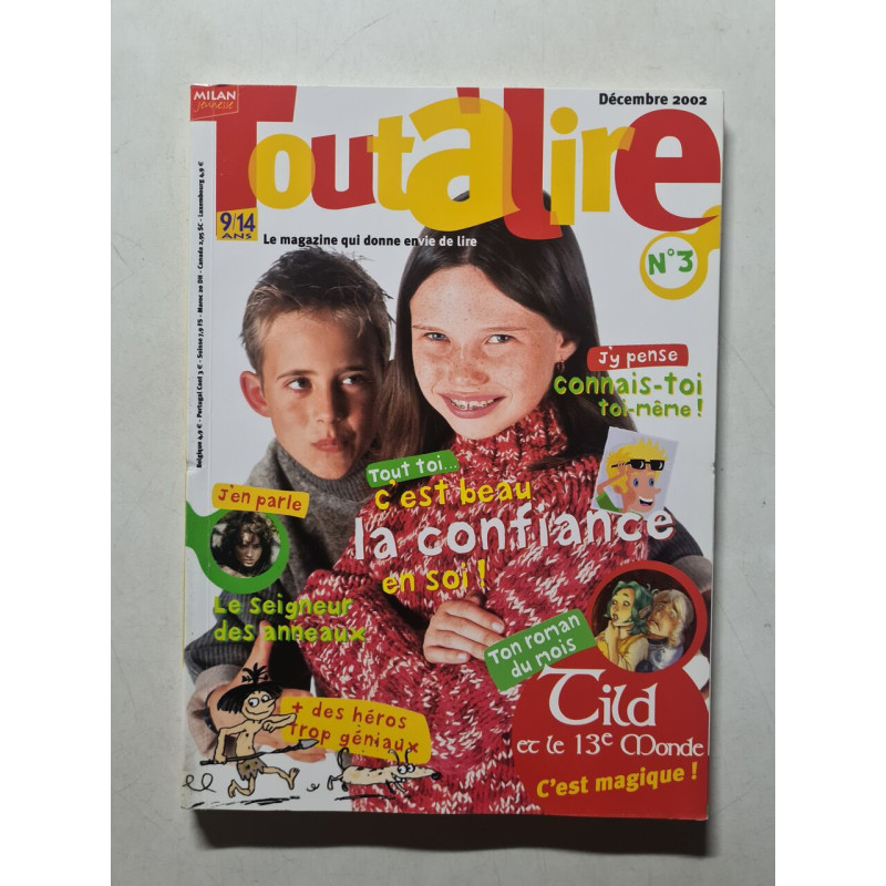 Toutalire tout toi c'est beau la confiance en soi! nº 3 - 2002