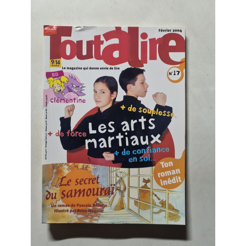 Toutalire les arts martiaux nº 17 - 2004