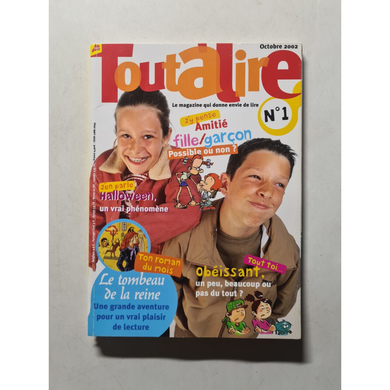 Toutalire j'y pense amitie fille/garçon possible ou non? nº 1 - 2002