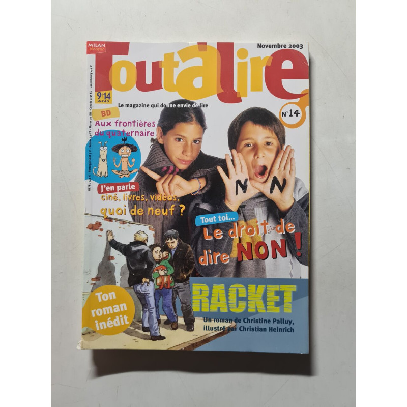 Toutalire le droit de dire non! nº 14 - 2003