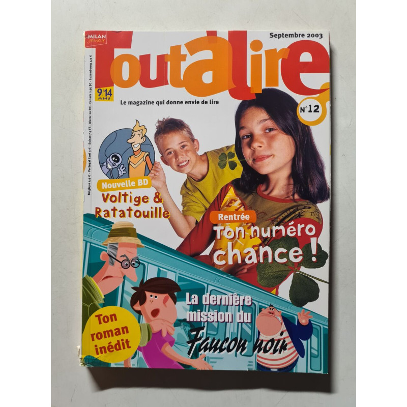 Toutalire ton numero chance! nº 12 - 2003