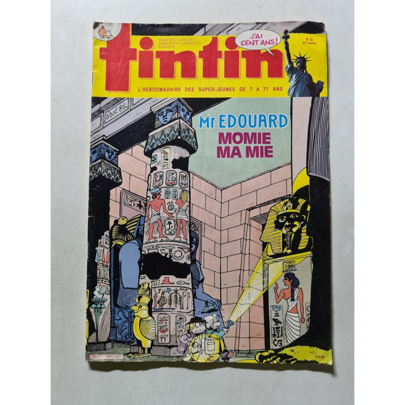 Tintin nº 32 Mr Edouard Momie ma mie