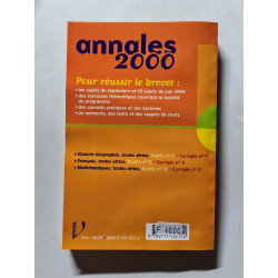 Mathematiques Brevet Toutes Series. Corriges Edition 2000