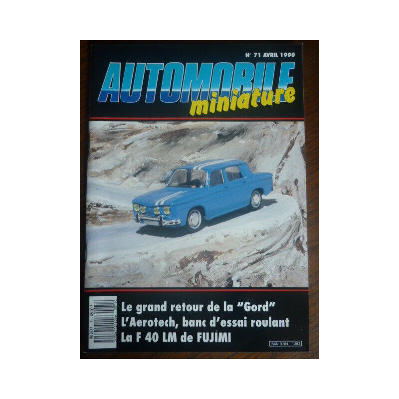 Automobile miniature n71 avril 1990 modélisme