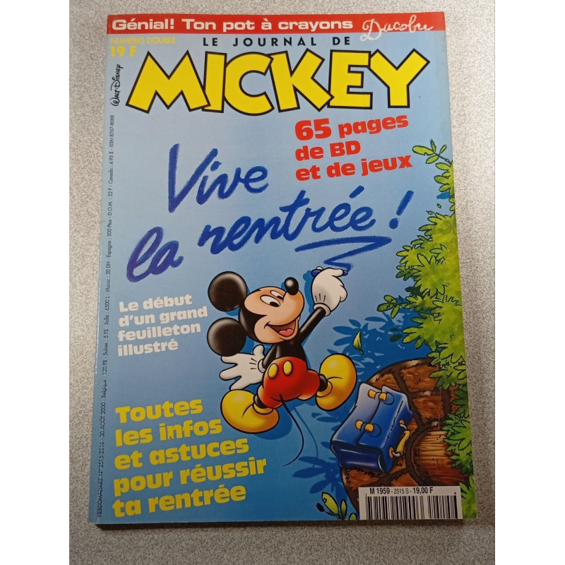 Le journal de Mickey n°2515S