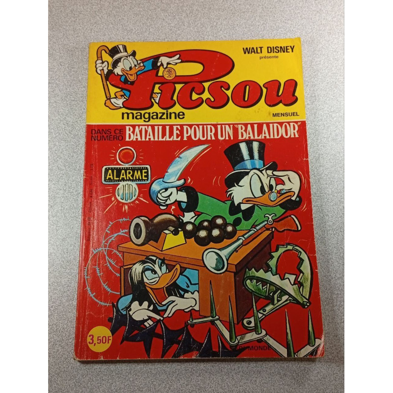Picsou magazine n °45 : Bataille pour un balai d'or
