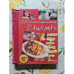 220 recettes faciles et pas chères pour étudiants