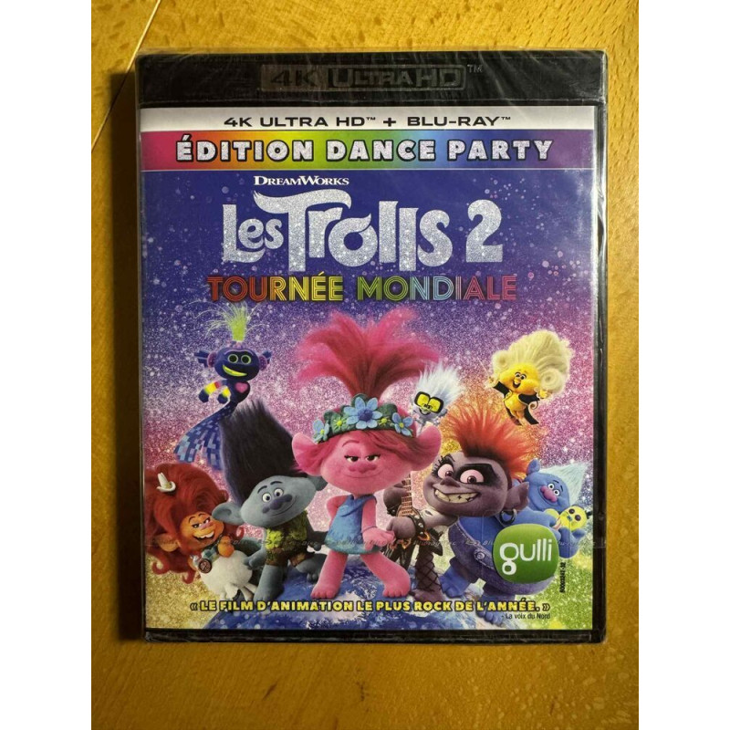 Les trolls 2 : tournée mondiale 4k Ultra-HD [Blu-ray] [FR Import]