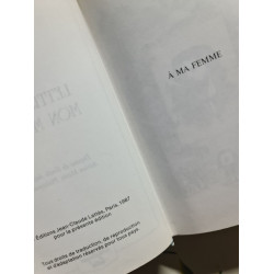 À ma femme