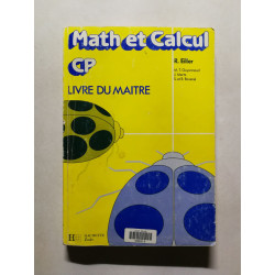 Math et calcul CP livre du maitre