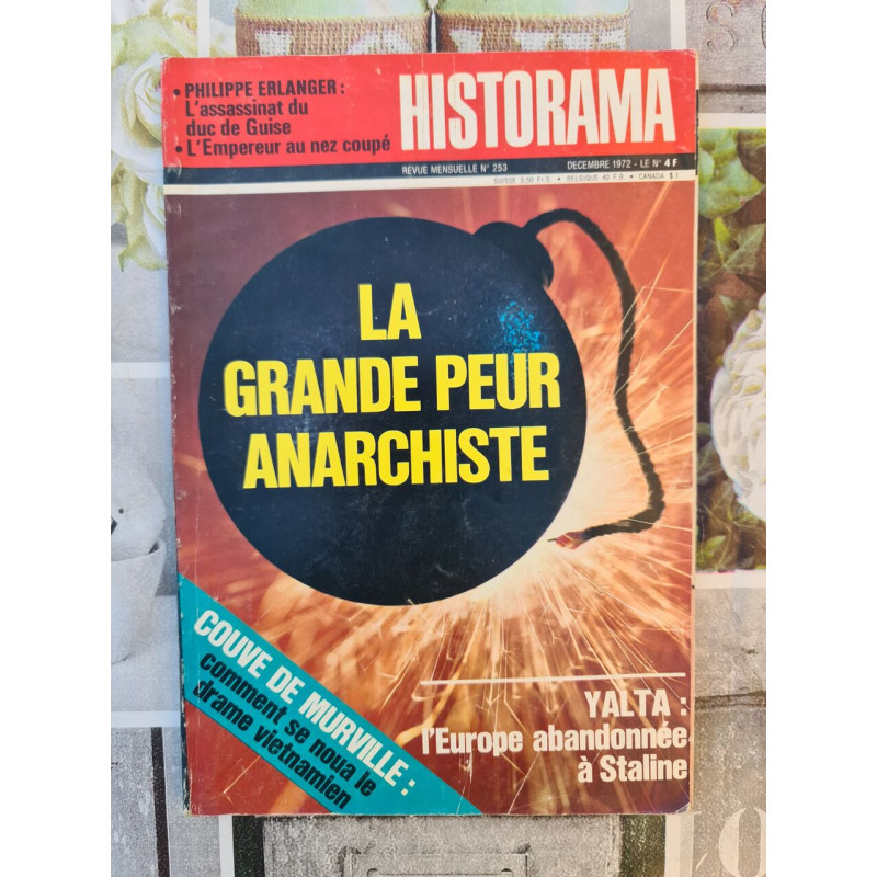 HISTORAMA La grand peur anarchistea nº 253
