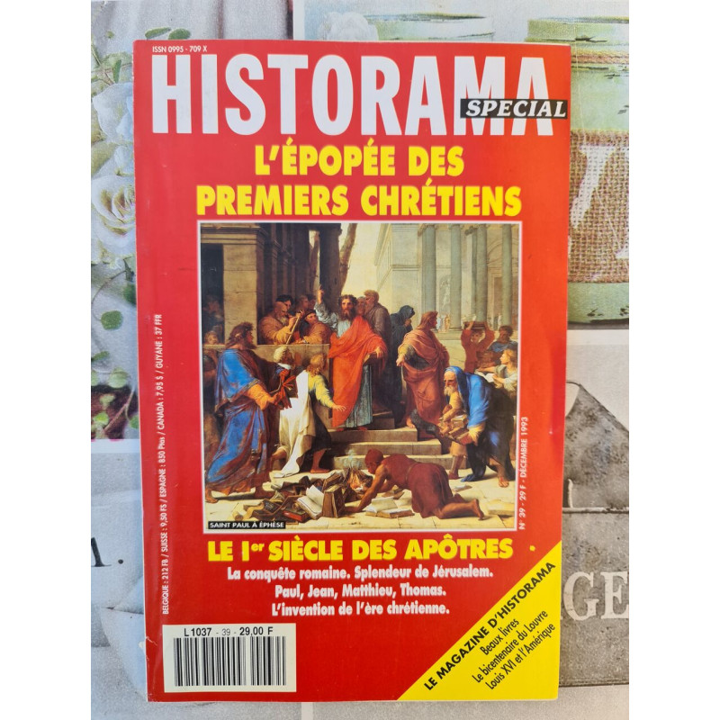 HISTORAMA L'épopée des premiers chrétiens n 39